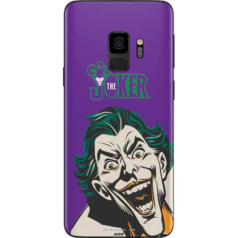 DC Comics The Joker The Classic Art Galaxy S9 Skin